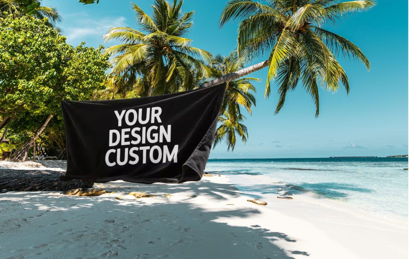 toalla de playa personalizada